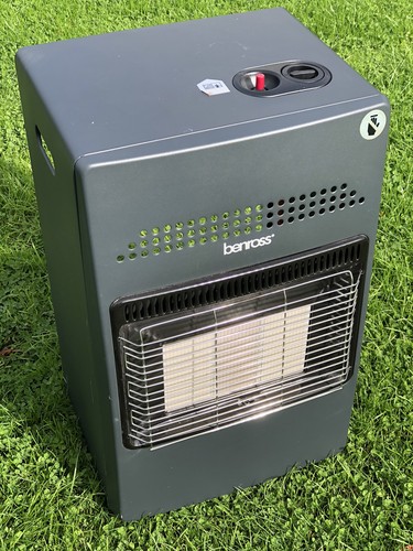 Gas heater working - gas,