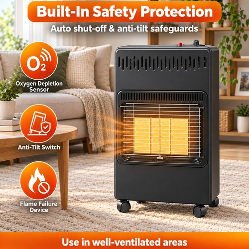 Portable gas heater 2kw free - heater,